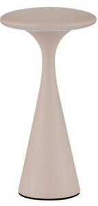 Venkovní stolní lampa Grigio písková 2 W