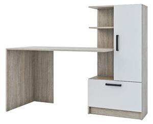 Počítačový stůl Standard, urban oyster / nymfea alba, pravá montáž