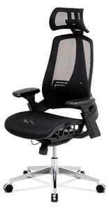 Kancelářská ergonomická židle OFFICE STAR — černá, síť