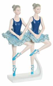 13493 Dekorativní postava DKD Home Decor Modrý Romantický Tanečnice baletu 14 x 7,5 x 21,5 cm