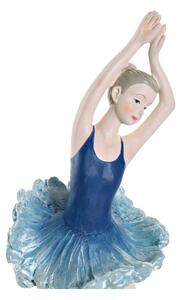 Dekorativní postava DKD Home Decor Modrý Romantický Tanečnice baletu 11 x 6 x 23 cm