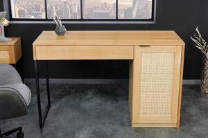 Pracovní stůl VIENNA 120 CM dubová dýha Nábytek | Kancelářský nábytek | Stoly