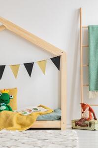 Adeko Dětská postel domeček se zábranou Mila RM Velikost postele: 160x80 cm