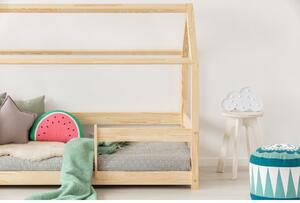Adeko Dětská postel domeček se zábranou Mila MB Velikost postele: 160x90 cm