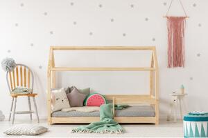 Adeko Dětská postel domeček se zábranou Mila MB Velikost postele: 180x90 cm