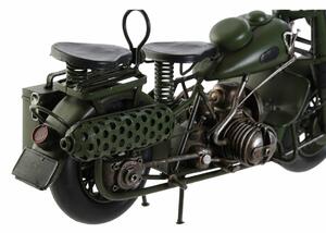 Autíčko DKD Home Decor Motorka 34 x 12 x 17 cm Vintage (2 kusů)