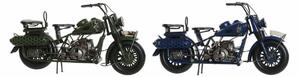 13493 Autíčko DKD Home Decor Motorka 34 x 12 x 17 cm Vintage (2 kusů)