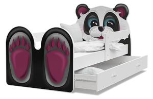 Dětská postel zvířátko PANDA Velikost postele: 160x80 cm