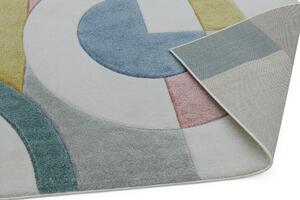 Makro Abra Moderní kusový koberec Sketch SK08 Geometrický vzor vícebarevný Rozměr: 80x150 cm
