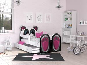 Dětská postel zvířátko PANDA Velikost postele: 180x80 cm