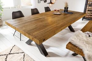 Jídelní stůl THOR X VINTAGE BROWN 200 CM masiv borovice Nábytek | Jídelní prostory | Jídelní stoly | Všechny jídelní stoly