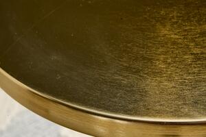 Odkládací stolek ABSTRACT 40 CM zlatý Nábytek | Doplňkový nábytek | Odkládací stolky