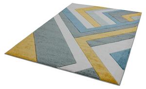 Makro Abra Moderní kusový koberec Sketch SK09 Geometrický vzor vícebarevný Rozměr: 160x230 cm