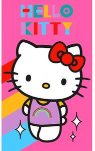 Dětský ručník Hello Kitty Rainbow 30x50 cm