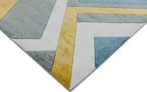 Makro Abra Moderní kusový koberec Sketch SK09 Geometrický vzor vícebarevný Rozměr: 80x150 cm