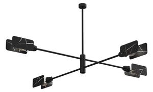 Lustr na tyči ASTRA 4xE27/60W/230V černá