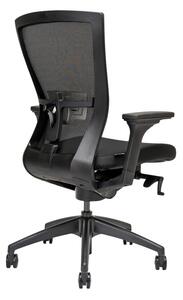 Kancelářská židle na kolečkách Office More MERENS BP – s područkami a bez opěrky hlavy Zelená BI 203