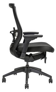 Kancelářská židle na kolečkách Office More MERENS BP – s područkami a bez opěrky hlavy Zelená BI 203