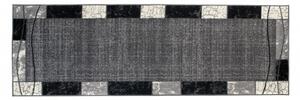 Makro Abra Koberec Běhoun CHEAP K872A tmavě šedý Rozměr: 70x250 cm