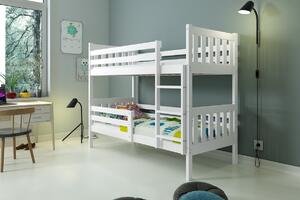 BMS Group Dětská patrová postel CARINO 190x80 bílá