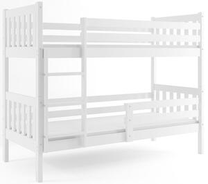 BMS Group Dětská patrová postel CARINO 200x90 bílá