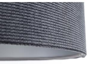 Lustr na lanku TWIST 1xE27/60W/230V černá/šedá/stříbrná