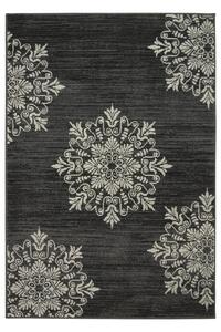 Balta Kusový koberec Aladin 513667/56922 Ornament Tmavě šedý Rozměr: 140x200 cm
