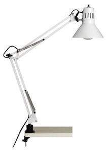 Brilliant - Stolní lampa s klipem HOBBY 1xE27/40W/230V bílá