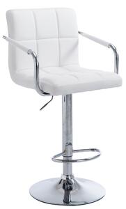 Barová židle Luccia - Bílá