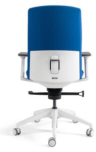 Kancelářská ergonomická židle BESTUHL J2 WHITE BP — více barev, bez podhlavníku Červená 202