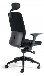 Kancelářská ergonomická židle BESTUHL J2 SP — více barev, s podhlavníkem Šedá 206