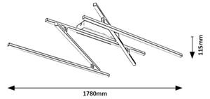 Rabalux 71020 - LED Stropní svítidlo NEGAN LED/40W/230V 4000K