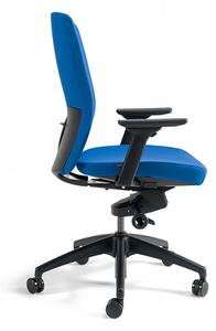 Kancelářská ergonomická židle BESTUHL J2 BP — více barev, bez podhlavníku Černá 201