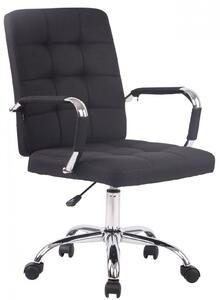 Kancelářská židle D-Pro látka - Černá