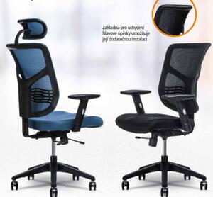 Kancelářská ergonomická židle Office More SOTIS — více barev Černá A01