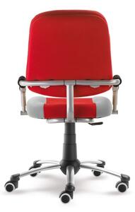 Rostoucí dětská židle na kolečkách Mayer FREAKY SPORT – s područkami Aquaclean růžová/šedá 2430 08 390