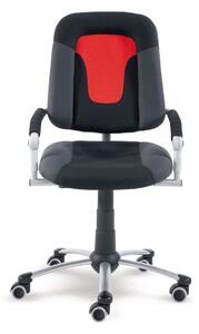 Rostoucí dětská židle na kolečkách Mayer FREAKY SPORT – s područkami Aquaclean černá/šedá 2430 08 397