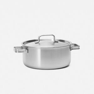 Fabini Kastrol Lucca 4.0 Standard, ø 24 cm (5,5 l) - Nerezový beznýtový kastrol z vícevrstvé nerezové oceli s poklicí