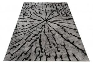 Makro Abra Moderní kusový koberec BALI C604A Pařez stromu šedý Rozměr: 250x350 cm