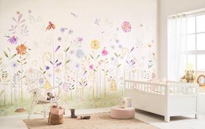 Casadeco Dětská tapeta Květinová zahrádka 400x280 cm