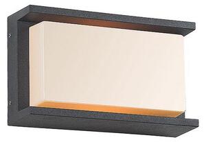 Zambelis E149 - Venkovní nástěnné svítidlo 1xE27/18W/230V IP54 antracit