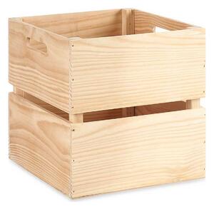 Gift Decor Úložný box Dřevo Přírodní hnědá (30 x 30 x 30 cm)