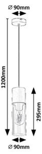 Rabalux 72051 - Lustr na lanku RONNO 1xE27/25W/230V