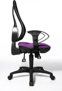 Ergonomická židle na kolečkách Topstar OPEN POINT SY – více barev G20 - černá
