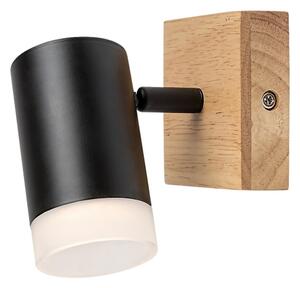 Rabalux 73121 - Nástěnné bodové svítidlo TORAS 1xGU10/5W/230V dub