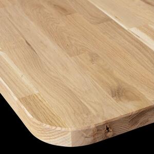 Stolní deska TABLO dub zaoblený 240x 100 cm WOOOD