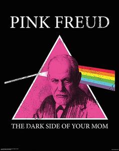 Plakát, Obraz - Pink Freud - Dark Side of your Mom, (61 x 76.5 cm)