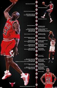 Michael Jordan - Timeline, (56.8 x 86.4 cm)