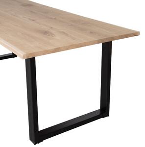 Jídelní stůl TABLO dub 160x 90 cm (U noha) WOOOD