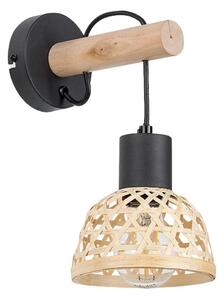 Rabalux 71025 - Nástěnné svítidlo RATTAN 1xE27/15W/230V ratan